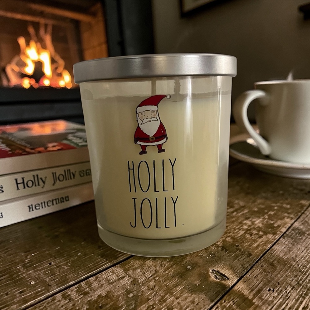 Rae Dunn Holly Jolly Apple Crisp Scented Candle - 10.5oz
